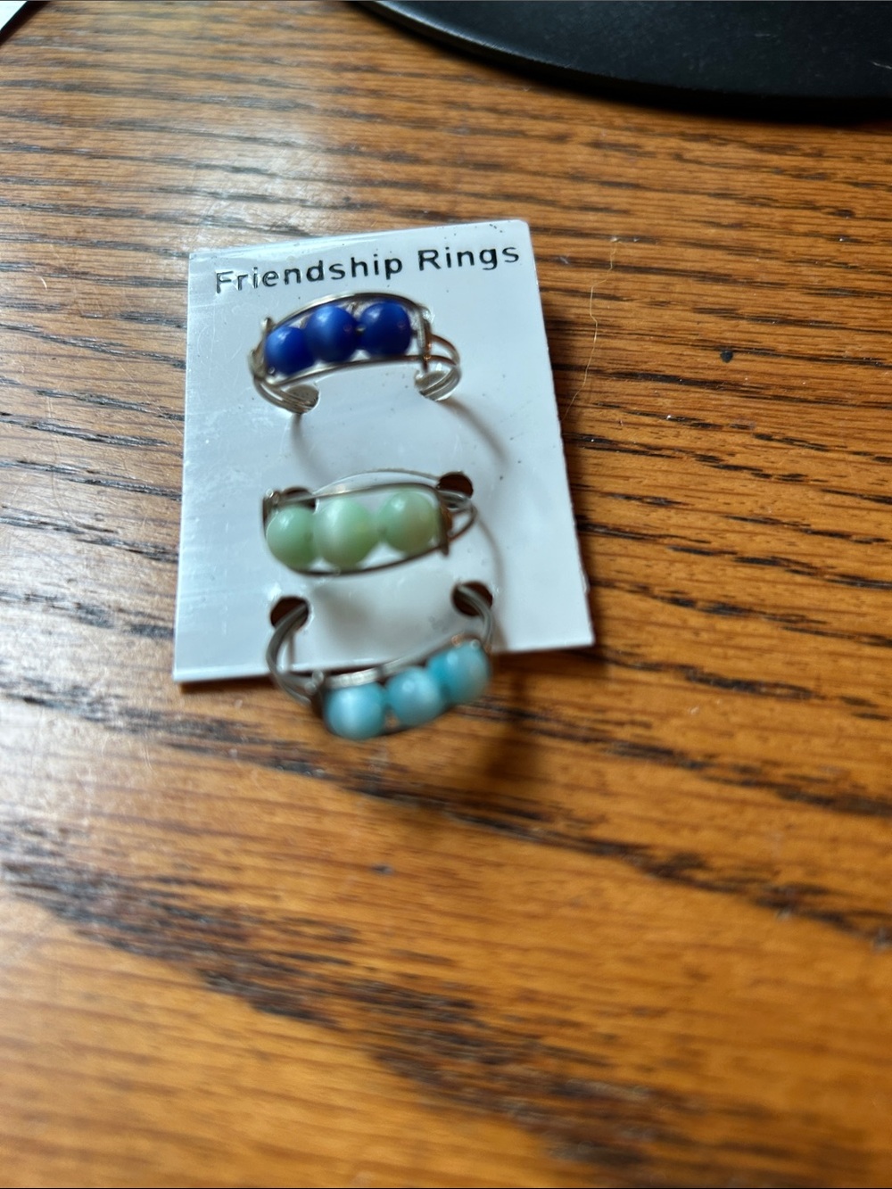 Set with Blue, Mint, and Teal Beads